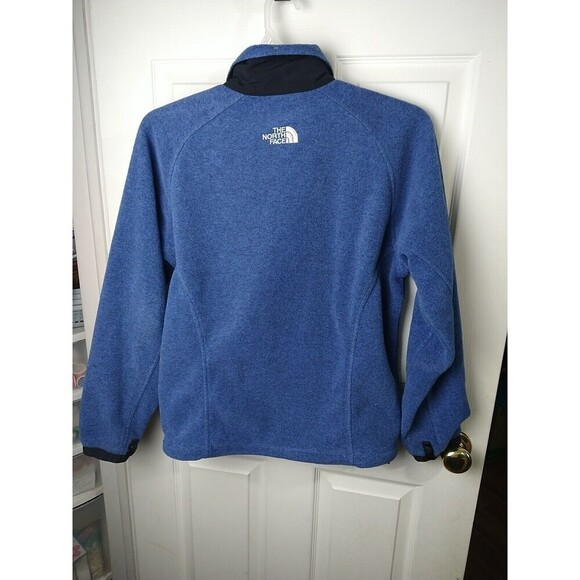 The North Face Blue Polar tech Zip Collared Fleece Jacket. Size  M - Picture 12 of 12